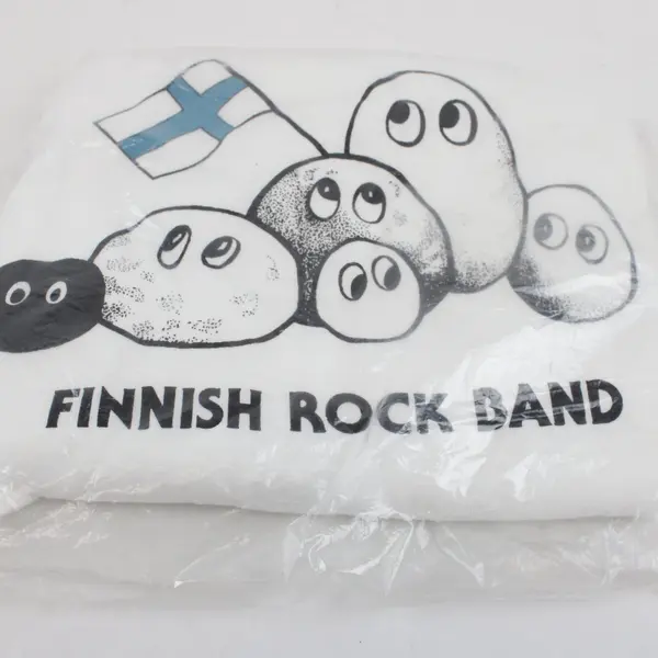 Odin Finnish Rock Band T Shirt Finland White Men's Small