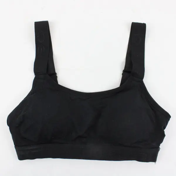 Bebe Black Padded Sports Bra Women's Medium