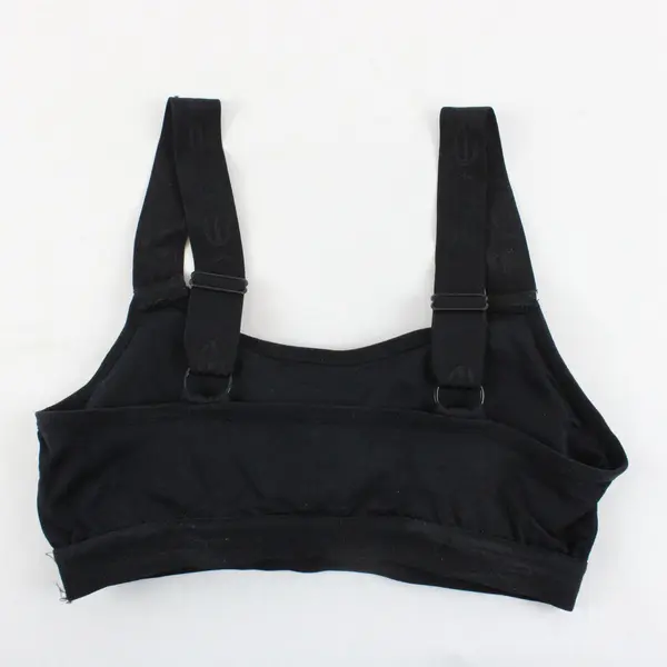 Bebe Black Padded Sports Bra Women's Medium