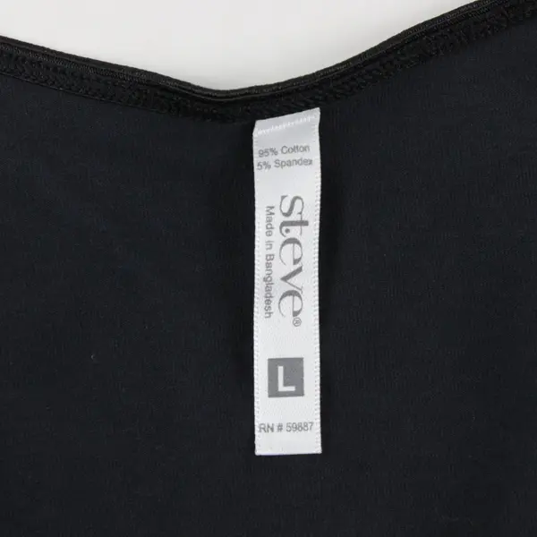 St. Eve Solid Black Camisole Women's Large