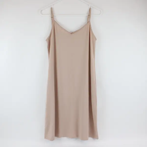 George Beige Nude Slip Dress Women's Medium Sleepwear Layering