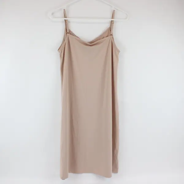 George Beige Nude Slip Dress Women's Medium Sleepwear Layering