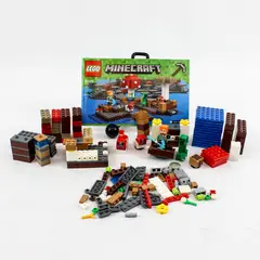 LEGO Minecraft 21129 The Mushroom Island Set Completeness Unknown