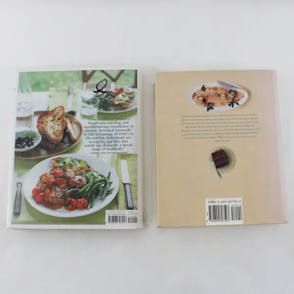 Martha Stewart Dinner at Home 52 Quick Meals Hardcover 2009 + Living Cookbook