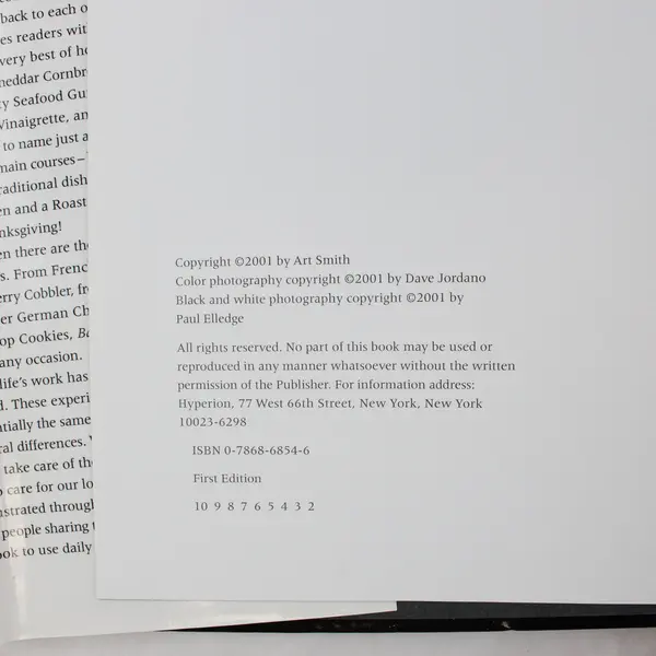 Back to the Table Reunion of Food and Family Art Smith Hardcover Cookbook