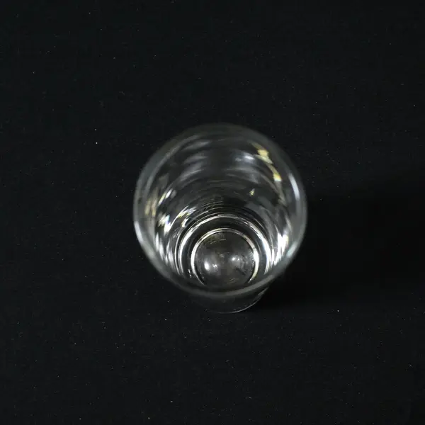 Unbranded Etched Glass Bud Vase Floral Design 7 Inch