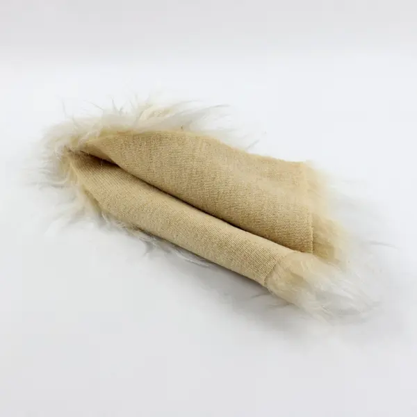 Vintage Westrim Crafts Blond Craft Fur Fabric 9x12 Sewing Costume