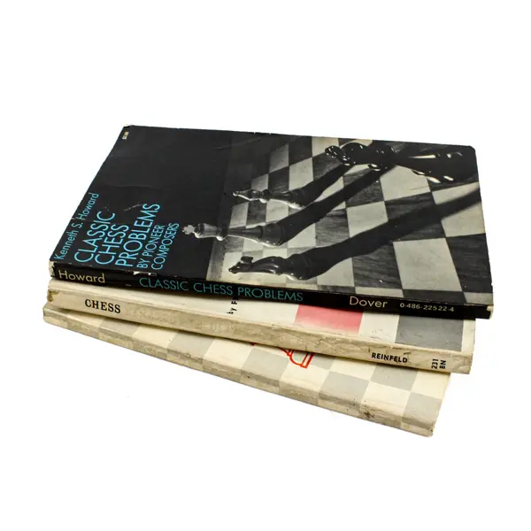 Barnes & Noble Chess Books 3 Paperbacks Strategy First Book Problems