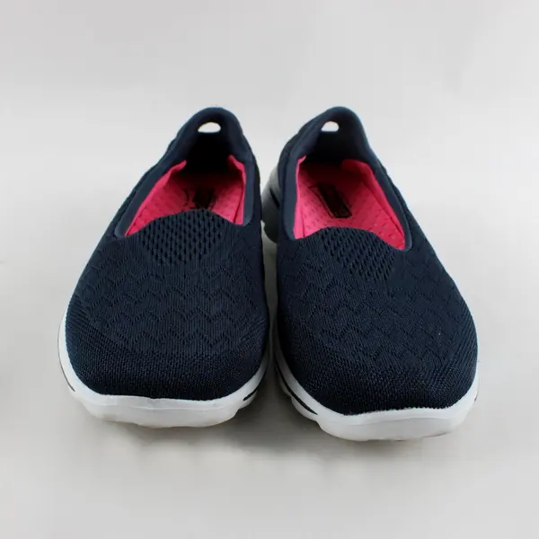 Skechers GOwalk 2 Axis Women's Slip-On Shoes Navy Blue Size 5