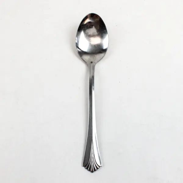 Lot of 2 Stainless Steel Spoons Various Brands Patterns (Rogers, Imperial Intl)