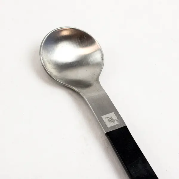 Lot of 2 Nespresso Vertuo Coffee Spoons with Black Handle, 6"