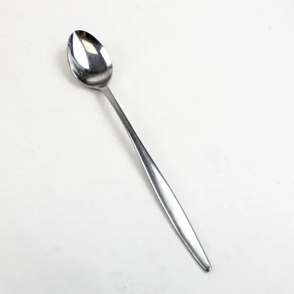 AMC Venice Stainless Steel Iced Tea Spoon 7 5/8" long Made in Japan 