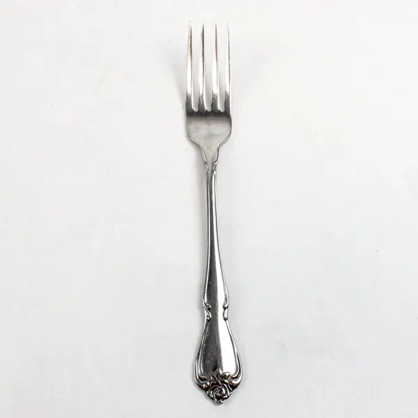 Oneida Rogers Arbor Rose-True Rose Stainless Steel Fork 7 3/8" 