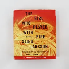 The Girl Who Played With Fire Stieg Larsson 2009 Audiobook 15 CDs 18.5 Hr Unabr