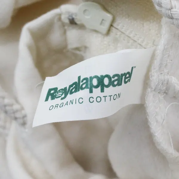 Royal Apparel Humble Spirit Women's Cream White  Zip-Up Hoodie XL 100% Cotton