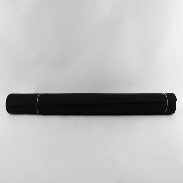 Black Felt Fabric 46.5 x 26.25 Inch Craft Sewing DIY Pre-Owned