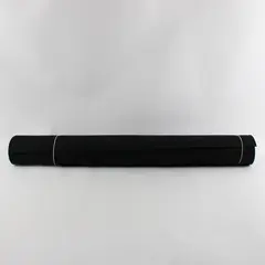 Black Felt Fabric 46.5 x 26.25 Inch Craft Sewing DIY Pre-Owned