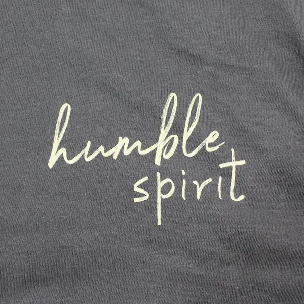 Gildan Softstyle Gray Humble Spirit Unisex Adult M T-Shirt