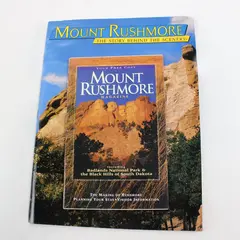 Lot of 2 Mount Rushmore History Paperback Books