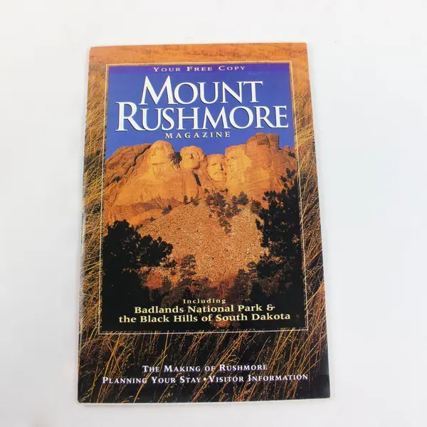 Lot of 2 Mount Rushmore History Paperback Books