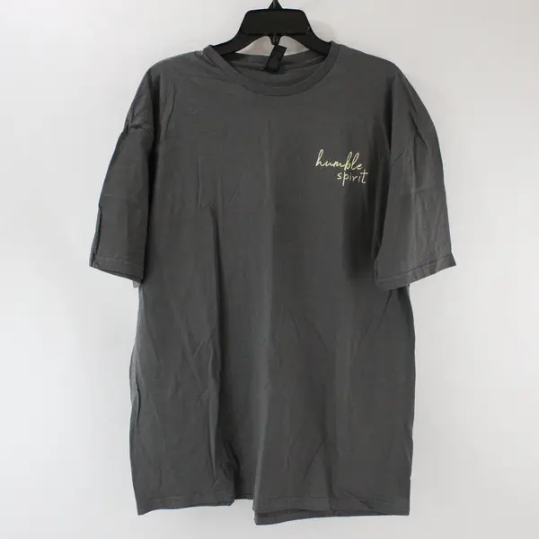 Gildan Softstyle Gray Humble Spirit Unisex Adult XL T-Shirt