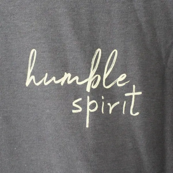 Gildan Softstyle Gray Humble Spirit Unisex Adult XL T-Shirt