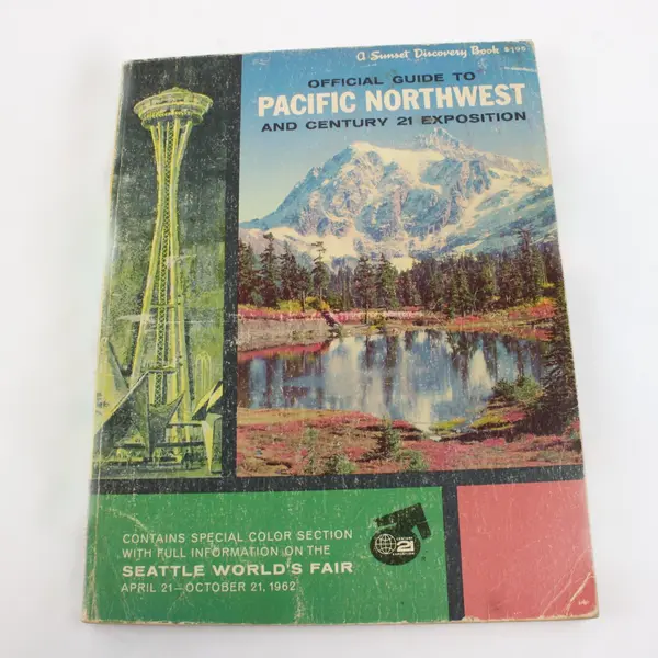 1962 Seattle World's Fair Official Guide Pacific Northwest Century 21