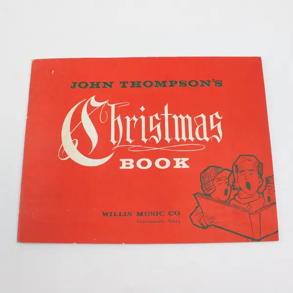 Vintage John Thompson's Christmas Book Willis Music Sheet Music Ohio