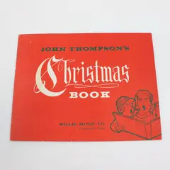Vintage John Thompson's Christmas Book Willis Music Sheet Music Ohio