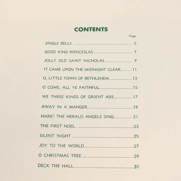 Vintage John Thompson's Christmas Book Willis Music Sheet Music Ohio