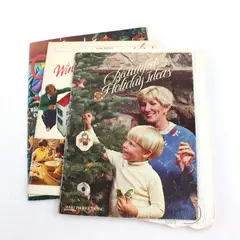 Lot 3 Avon The Best Winter Fun Guide/Folk Art Christmas 1994/Beautiful Holiday