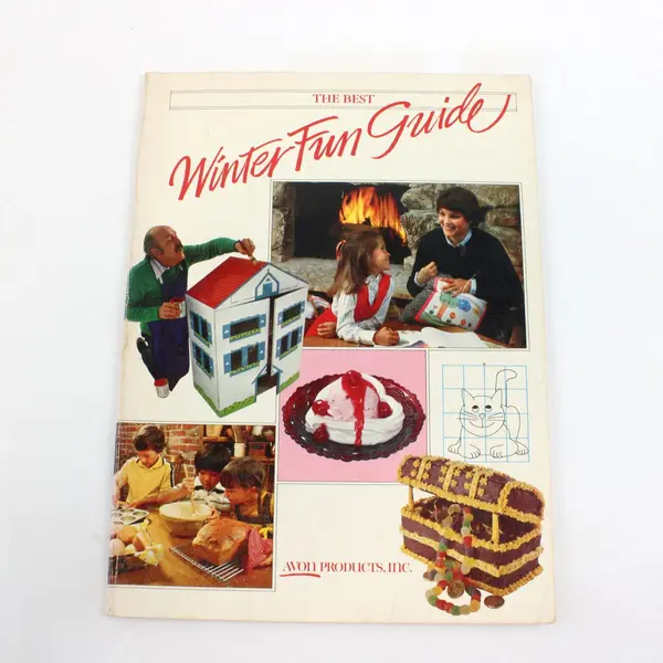 Lot 3 Avon The Best Winter Fun Guide/Folk Art Christmas 1994/Beautiful Holiday