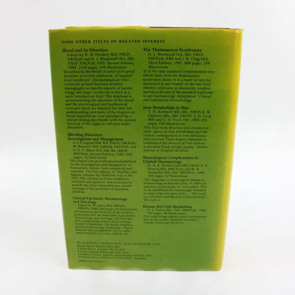 Blood Transfusion in Clinical Medicine P.L. Mollison 7th Ed 1983 Hardcover
