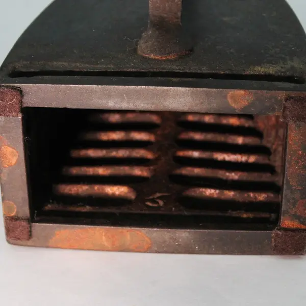 Antique Cast Iron Slug Iron Clothing Flat Iron Vintage Collectible