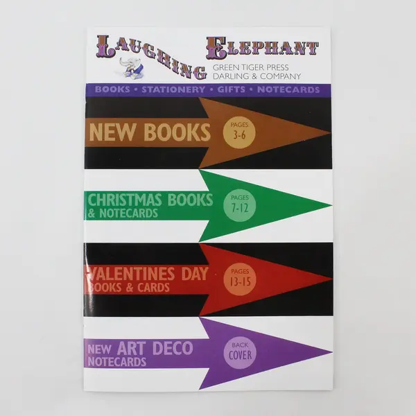 Laughing Elephant Darling & Co Green Tiger Press 2004-05 Catalog & Supplement