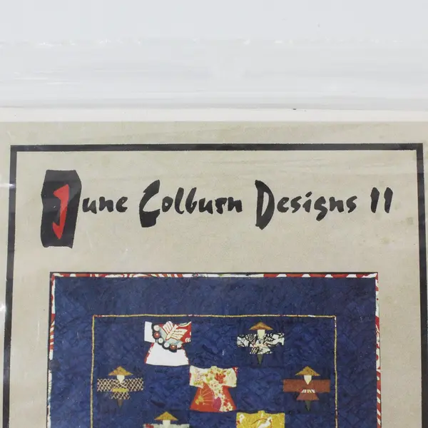 June Colburn Designs II 1995 Red White & Blue Kimono Too Quilting Sewing Pattern