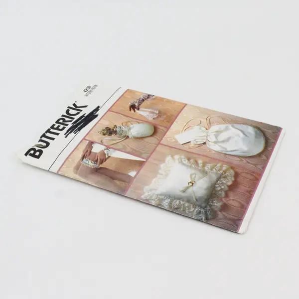 Vintage 1980s Butterick Bridal Accessories Pattern 4236 Uncut Used