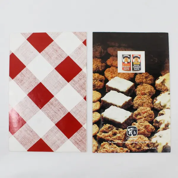 Lot of 2 VTG Dessert Recipe Booklets Quaker Oats & Better Homes and Gardens PB