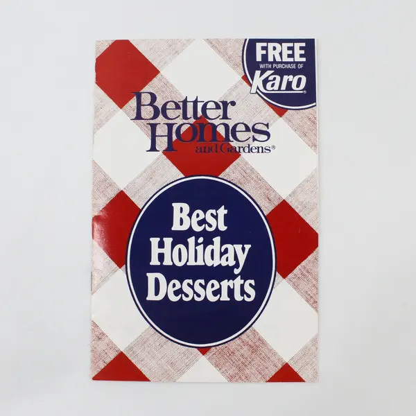 Lot of 2 VTG Dessert Recipe Booklets Quaker Oats & Better Homes and Gardens PB