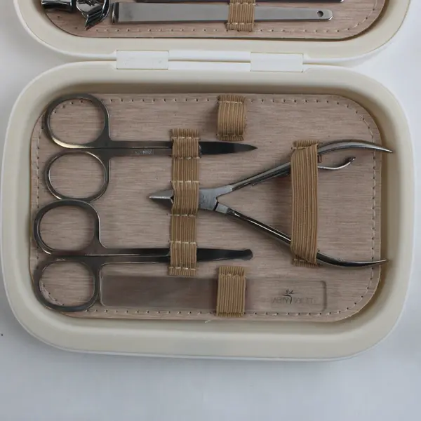 Beauty Society Nail Care Manicure Pedicure Tool Kit Case
