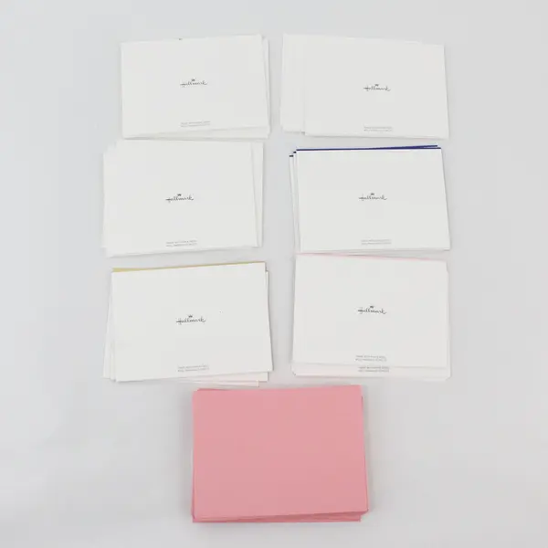 Hallmark Assorted Notes Stationery Set 23 Cards & 23 Envelopes