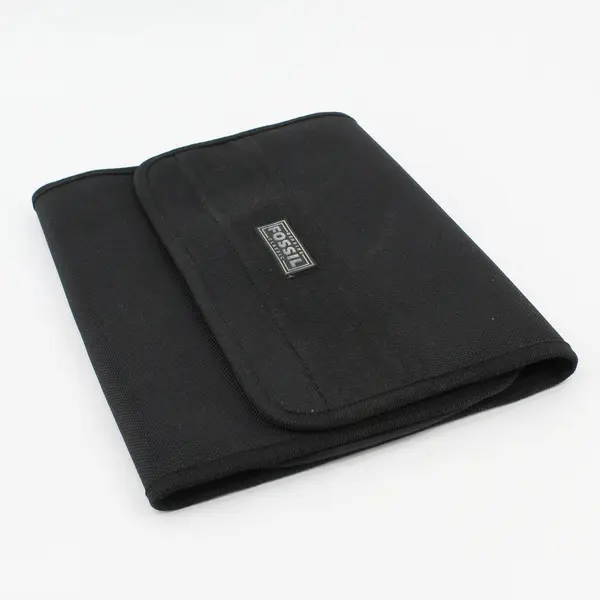 Fossil Classic Black Hanging Travel Toiletry Organizer