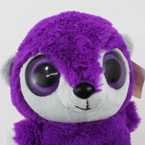 Ideal Toys Direct Plush Lemur Purple Orange Stuffed Toy MPN P2013-003