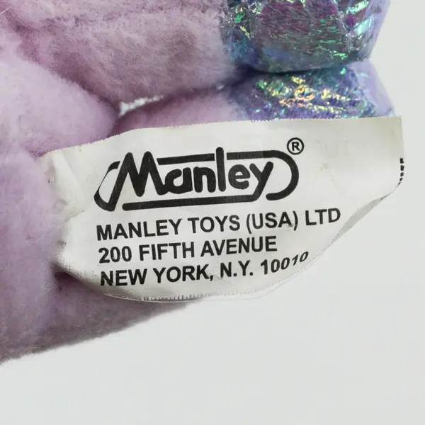 Manley Light Pink Lavender Horse Plush Magnetic Feet 6 Inch Toy