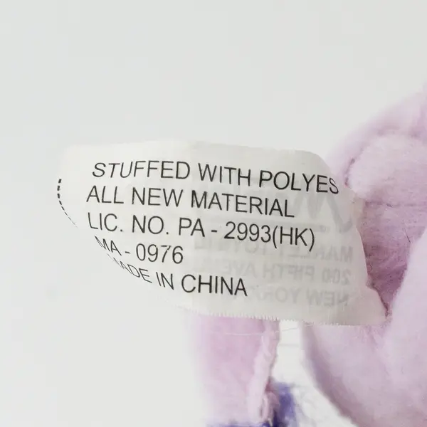 Manley Light Pink Lavender Horse Plush Magnetic Feet 6 Inch Toy