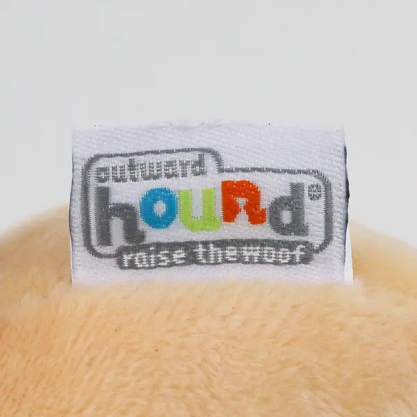 Outward Hound Raise the Woof Crinkly Round Chicken Dog Toy
