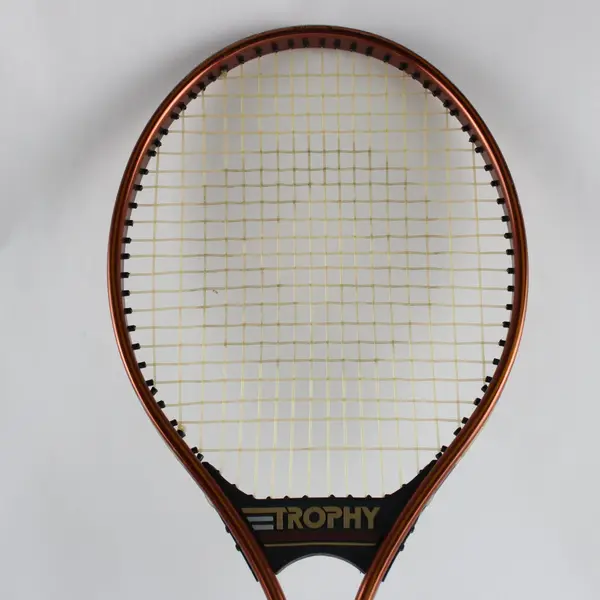 Vintage Spalding Trophy Tennis Racket 4 3/8 Grip L3 w/ Cover