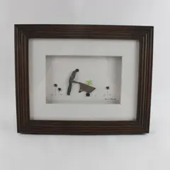 DEMDACO Sharon Nowlan Framed Garden Theme Minimalist Art 