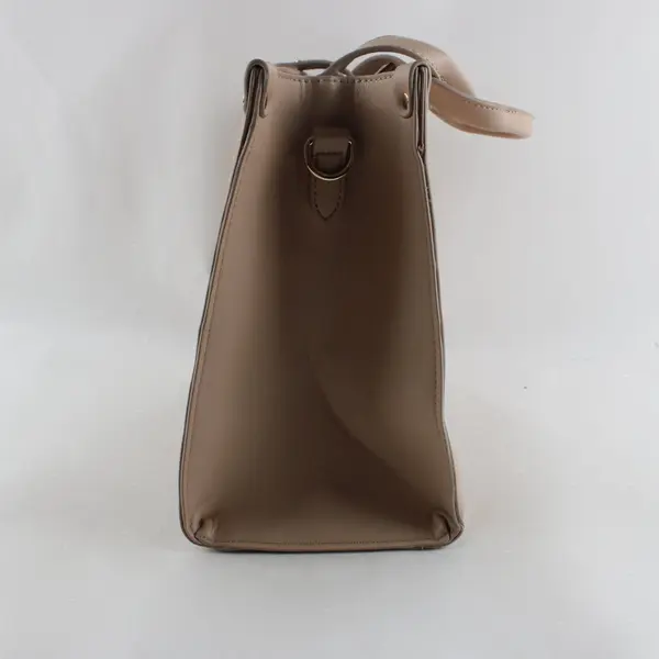 I.N.C. Beige Studded Faux Leather Women's Handbag Purse