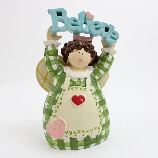 Dream Imagine Believe Angel Figurines Set of 3 Cherub Decor